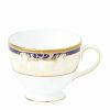 Home & Furniture * | Wedgwood Cornucopia Teacup Ivory/Navy Tea Cups & Saucers