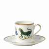 Home & Furniture * | Wedgwood Mythical Creatures Coffee Cup And Saucer White Tea Cups & Saucers