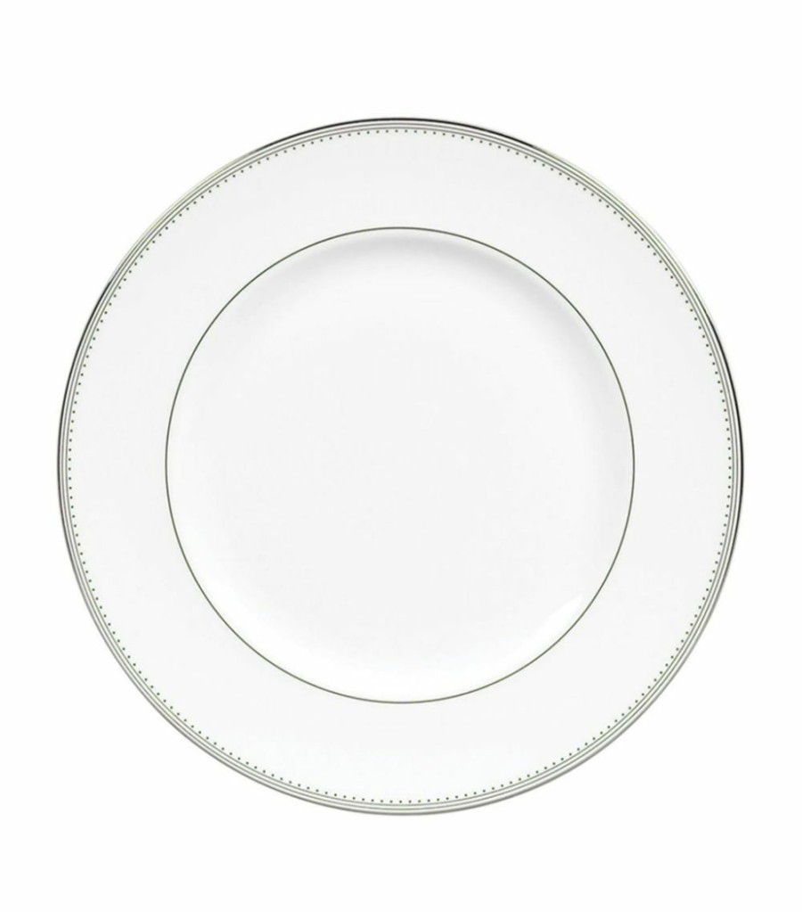 Home & Furniture * | Wedgwood Vera Wang Grosgrain Plate (27Cm) White Plates