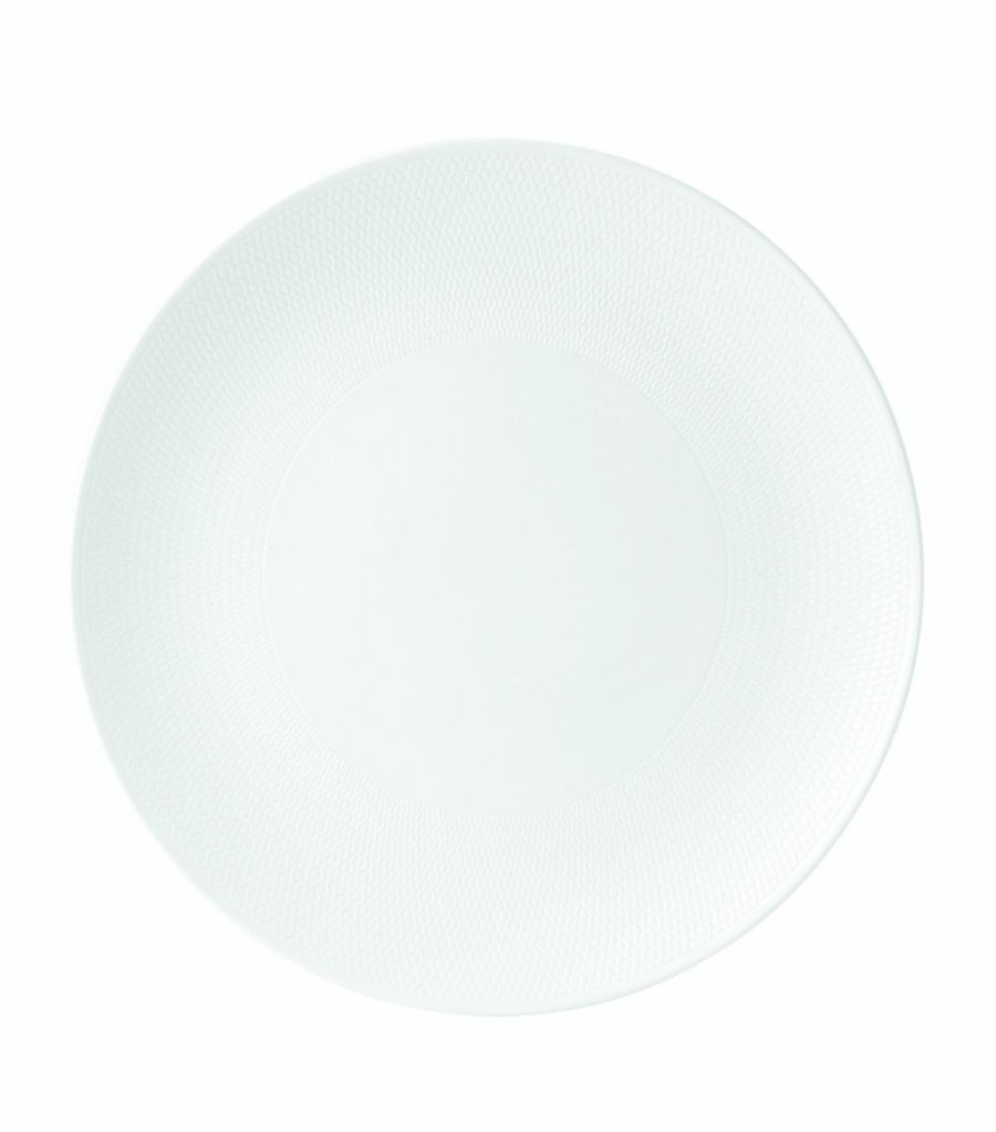 Home & Furniture * | Wedgwood Gio Serving Platter (31Cm) White Serving Plates